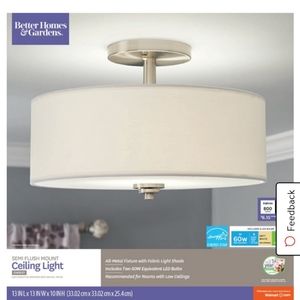 Semi Flush Mount Ceiling light